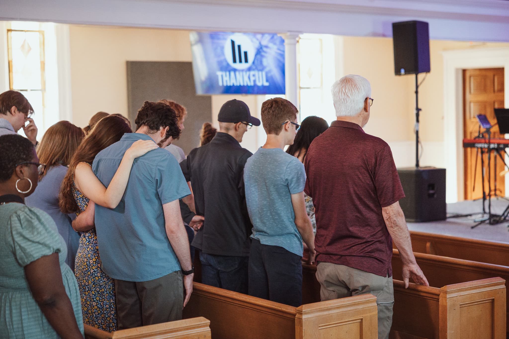 River City Church gathered together in worship